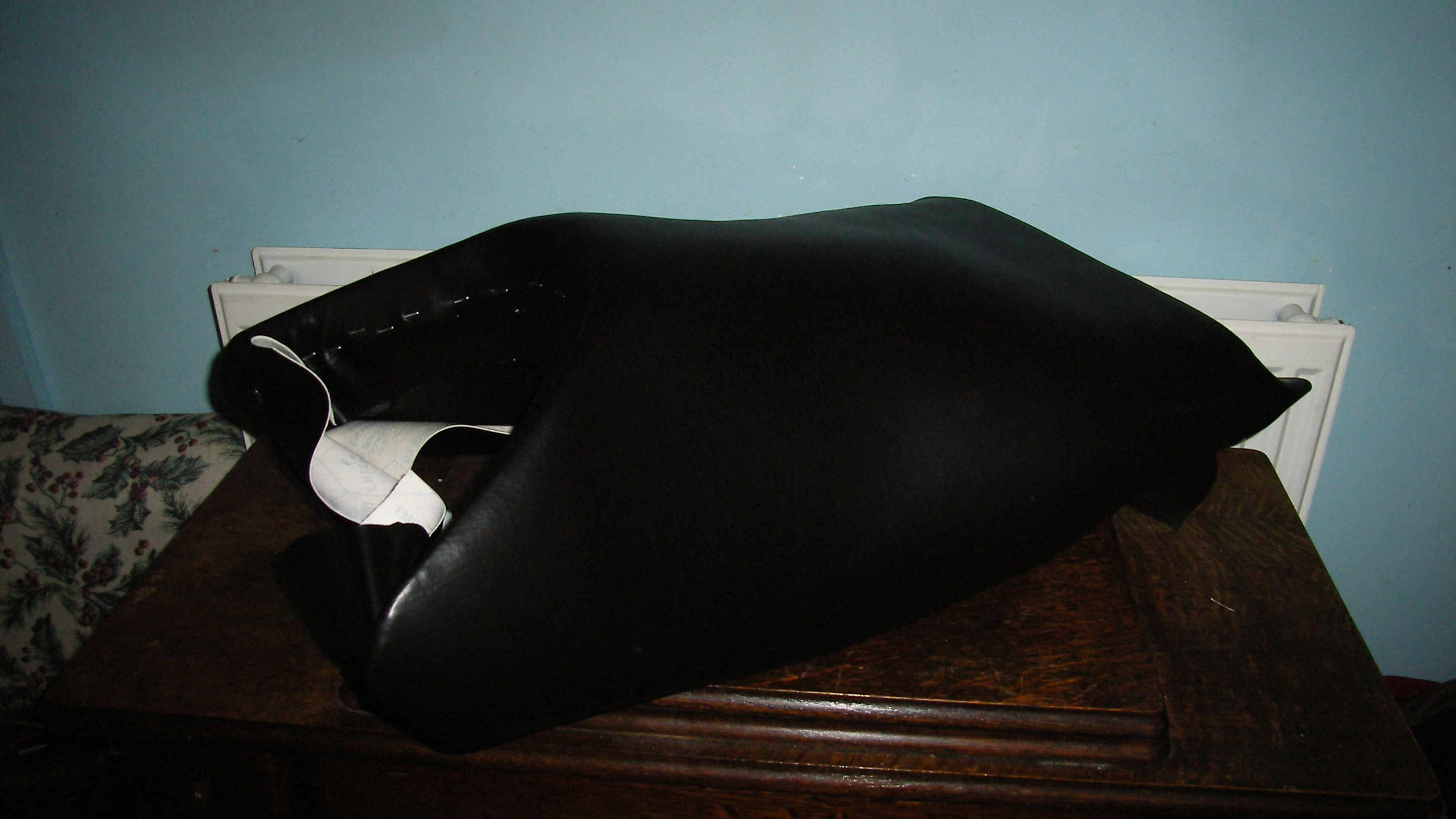 re-covering a BMW Motorcycle seat